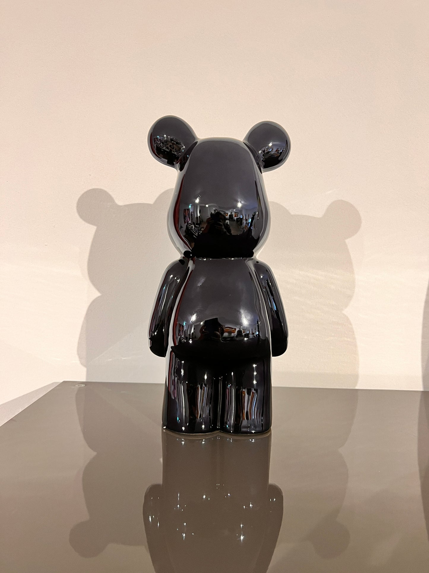 Beertje zwart met hart