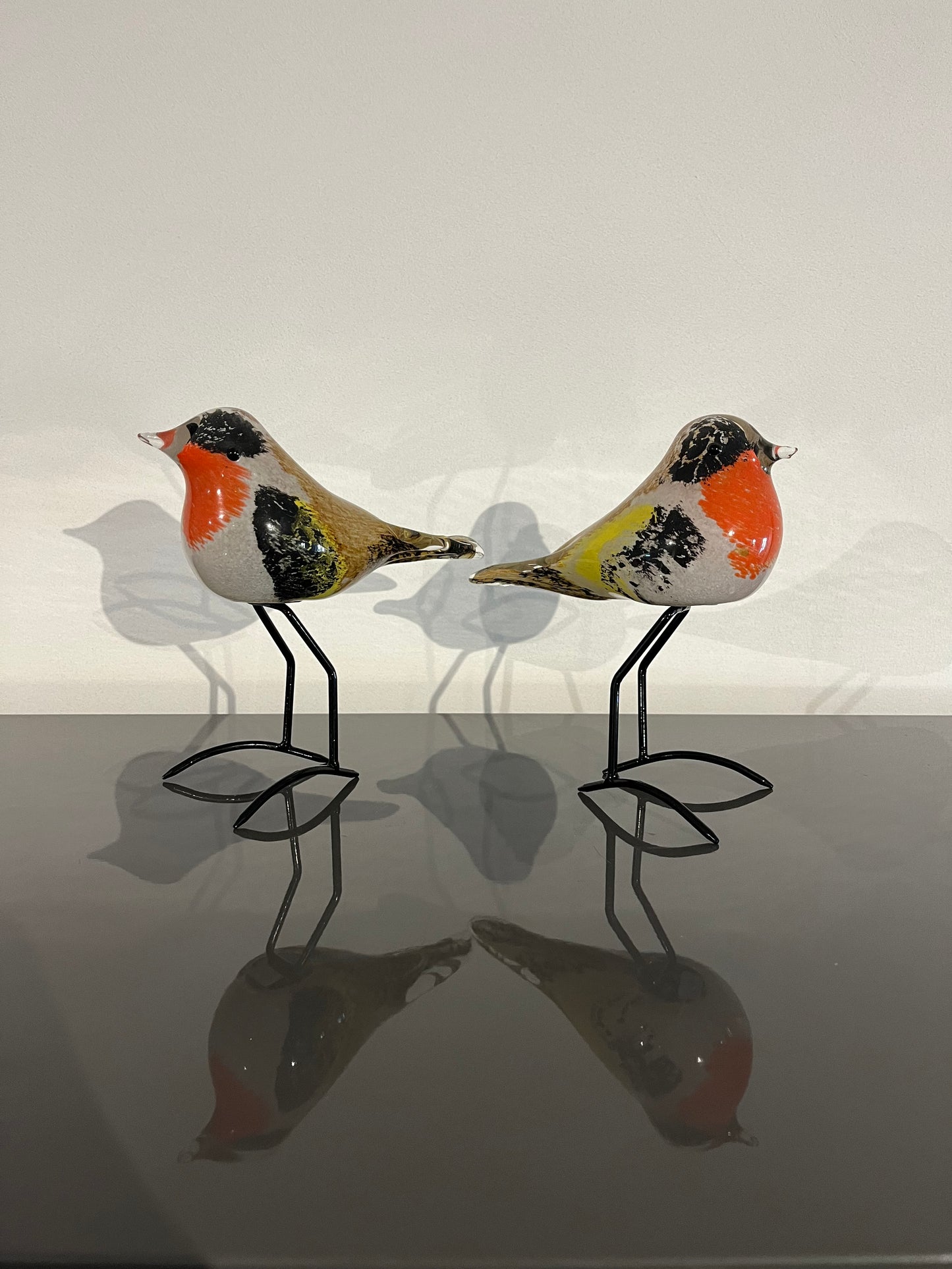 Glazen vogel roodborstje