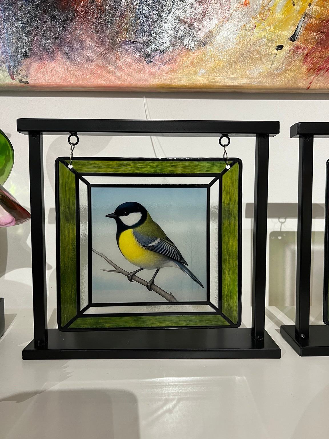 Suncatcher koolmees in de winkel
