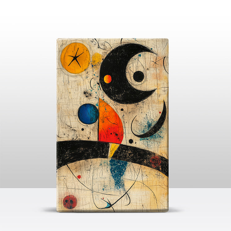 Artchoices exclusive: 126. AC 1 op houten paneel(tje) klein