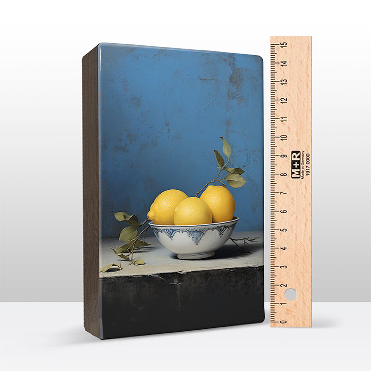 Artchoices exclusive: 177. Stilleven citrusvruchten op houten paneel(tje) klein