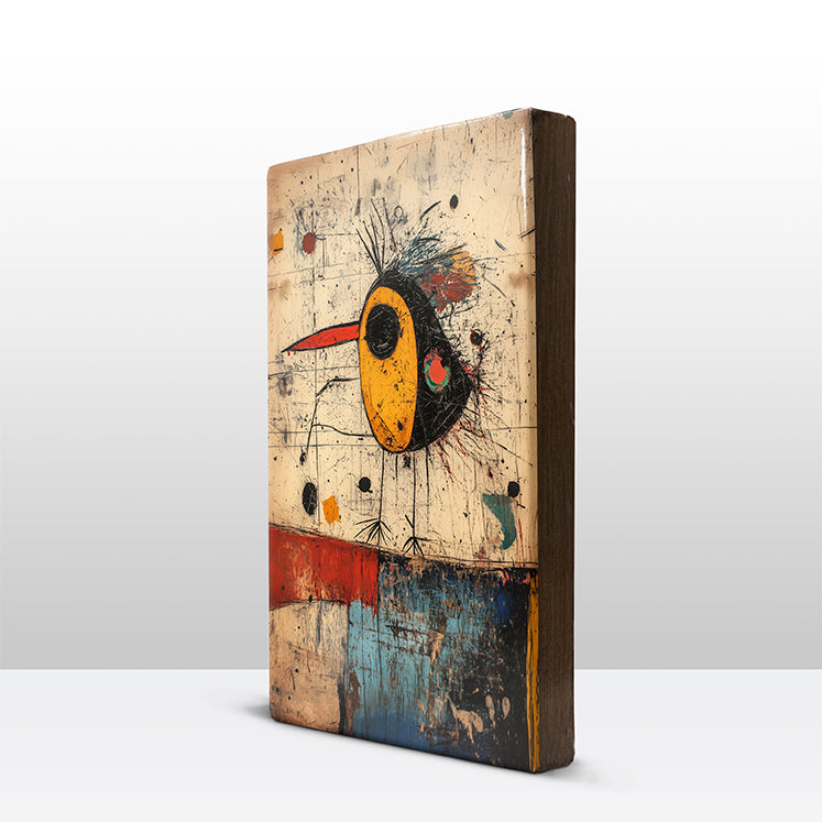 Artchoices exclusive: 193. AC 7 op houten paneel(tje) groot