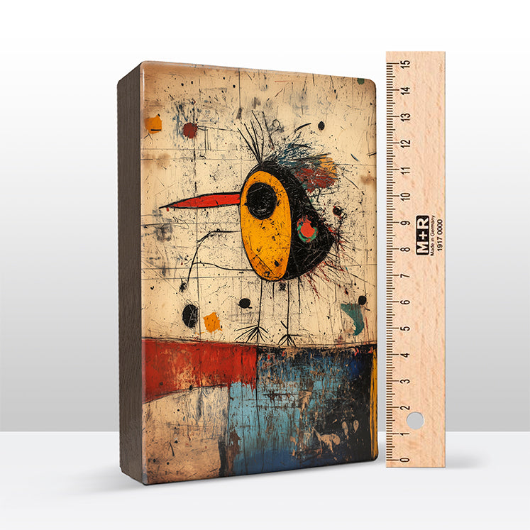 Artchoices exclusive: 193. AC 7 op houten paneel(tje) groot