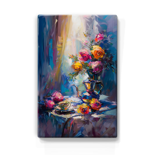 Artchoices exclusive: 061. Roses op houten paneel(tje) klein