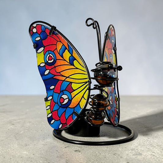 Vlinder klein – multi color D